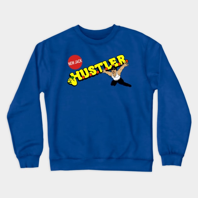 New Jack H.U.S.T.L.E.R. Crewneck Sweatshirt by sinistergrynn